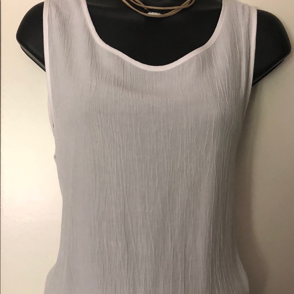Ivory crochet / lacy top